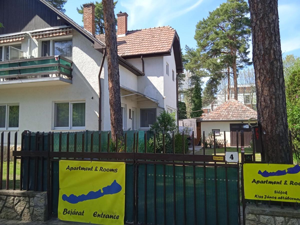 Balaton-Lak Apartmanhaz 시오포크 외부 사진